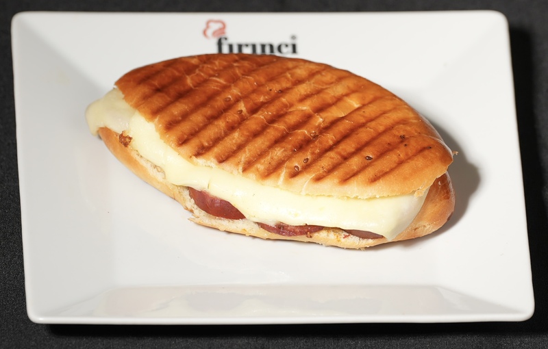 Sucuk and kaşar cheese toast