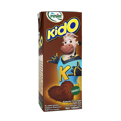 Kido milk (plain, strawberry, chocolate, or banana)